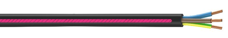 Câble électrique 3G 1.5 mm² U1000R2V - 15 m, noir - Fabrication française - Nexans_0