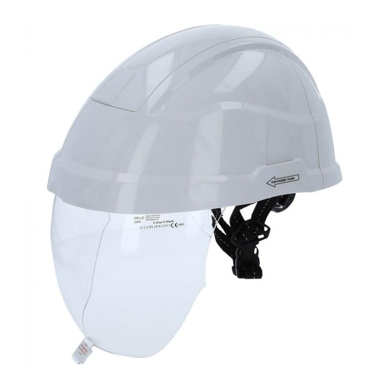 Casque de protection avec écran facial intégré pour électricien - KSTools | 117.0118_0