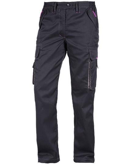 Pantalon de travail femme North Ways multi-poches, Coloris : Noir ...