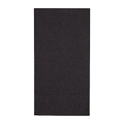 Serviettes dîner 2 plis format 1/8 Fiesta Recyclable 400mm noires (lot de 2000) - VEFE249_0