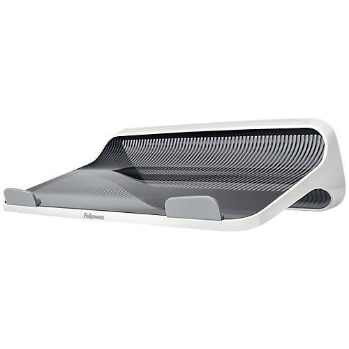 SUPPORT PC PORTABLE FELLOWES I-SPIRE GRIS  BLANC