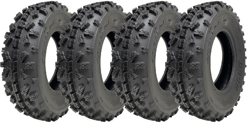 20x6-10 ATV Quad Tyres OBOR Advent 155/85-10 Tubeless Road Legal 73kg (Set of 4)_0