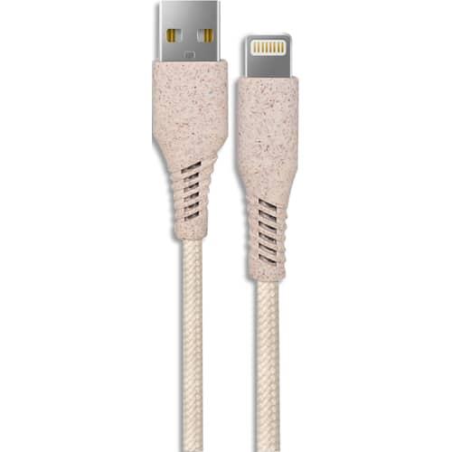 Apm eco-câble - USB-A / Lightning - 1m - Charge et synchronisation pour iPhone, iPad, AirPod_0