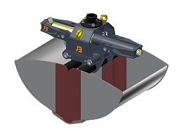 Benne preneuse KBX - Bakker Hydraulic Products BV - grande ouverture, lames d’usure réversibles, vérin hydraulique double parois_0