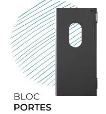 Bloc porte alimentaire 1 ou 2 vantaux polyethylene sch500_0