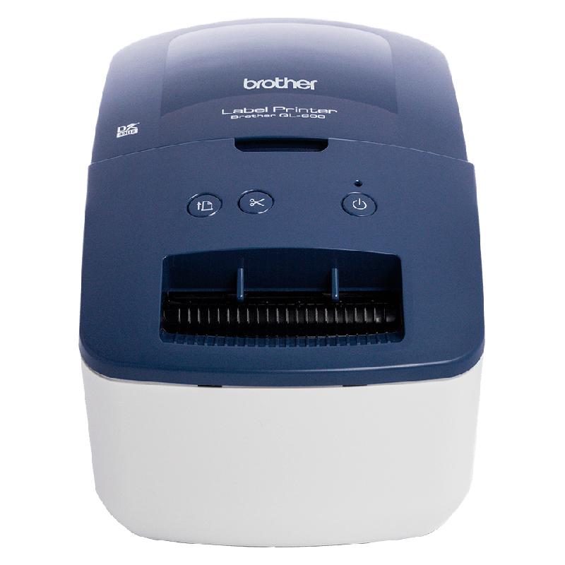 Brother QL-600B - Imprimante d'étiquettes thermique directe 300 x 600 DPI - Connectivité USB - Bandes DK - Design compact_0