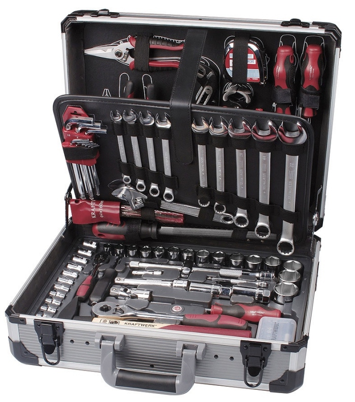 Caisse à outils complète 125 outils