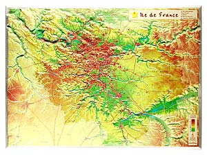 Cartes géographiques - l'ile de france_0