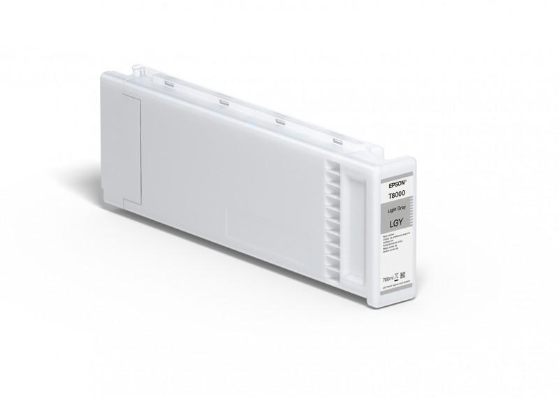 Encre Epson T8000 - Light Grey - Compatible SureColor SC-P10000 / SC-P20000 - 700ml (C13T800000)_0