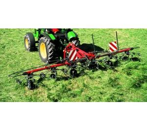Faneur andaineur Vicon Fanex 553, 683, 763 - Largeur de travail 5,5 à 9,0 m - Boîtier à bain d'huile et chariot en option_0
