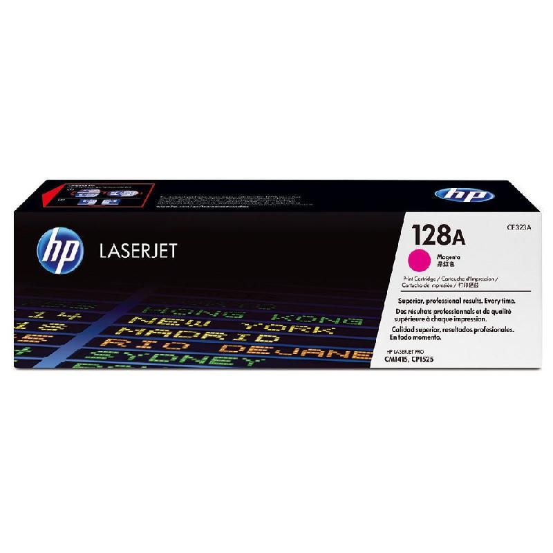 HEWLETT PACKARD TONER ORIGINAL 128A (CE323A) - COULEUR: MAGENTA