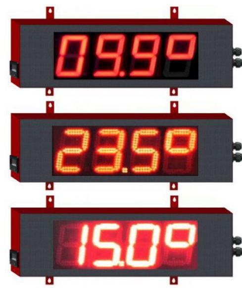 Indicateur géant pt100 avec chiffre de 10cm_0