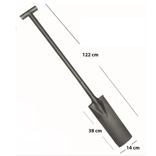 Louchet d'arrachage 100% acier_0