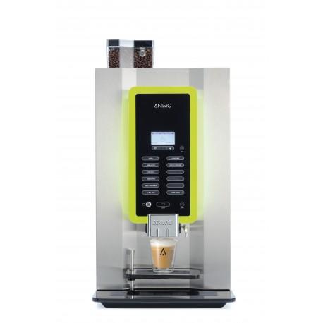 Machine à café en grains Optibean 2XL NG Animo - Système expresso XL, inox indestructible, moulin suisse_0
