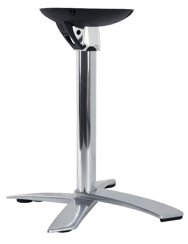 Pied de table pliant Avangard - 4 branches en aluminium - Design moderne et pratique_0