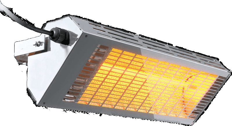 Radiant de chauffage pour locaux d'élevage, atelier-  IRC INOX-ECOREL_0