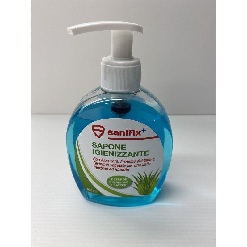 Savon liquide mains ABsigns avec pompe - 300 ml - enrichi en aloé vera, protéine de lait et glycérine_0