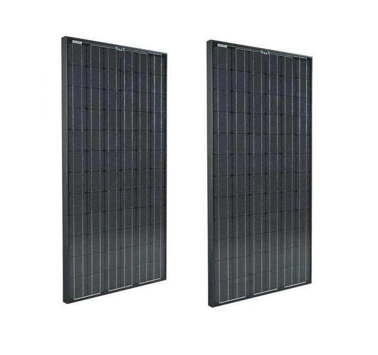 2 panneaux solaires de 100w 12v back contact f.Tech - 477_0