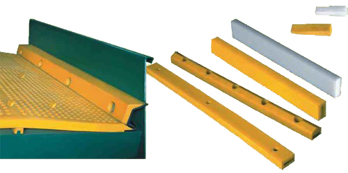 Accessoires de criblage - protections latérales, cales, barres centrales et buses de lavage_0