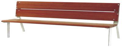 BANC EN BOIS ET FONTE 