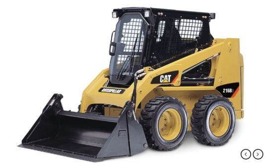 Chargeurs compacts rigides sur pneus caterpillar 216b série 3_0