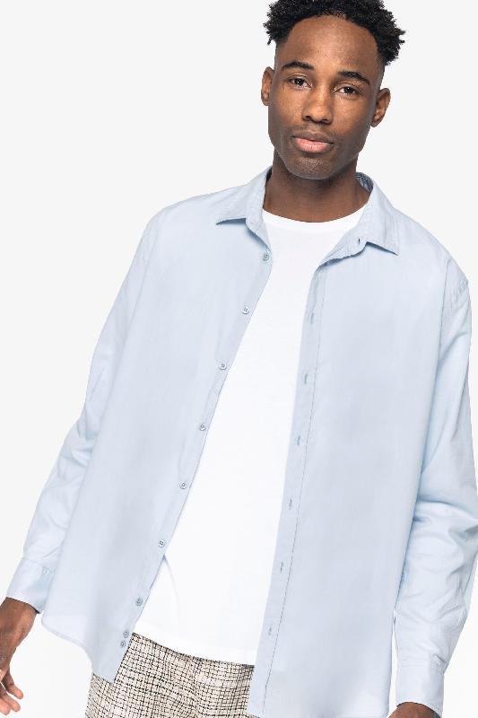 Chemise écoresponsable homme - 100% coton biologique - Réf: NS506IC_0