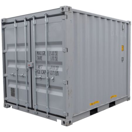 Conteneur maritime 9 pieds en acier profilé soudé - Normes ISO - Durable et personnalisable_0