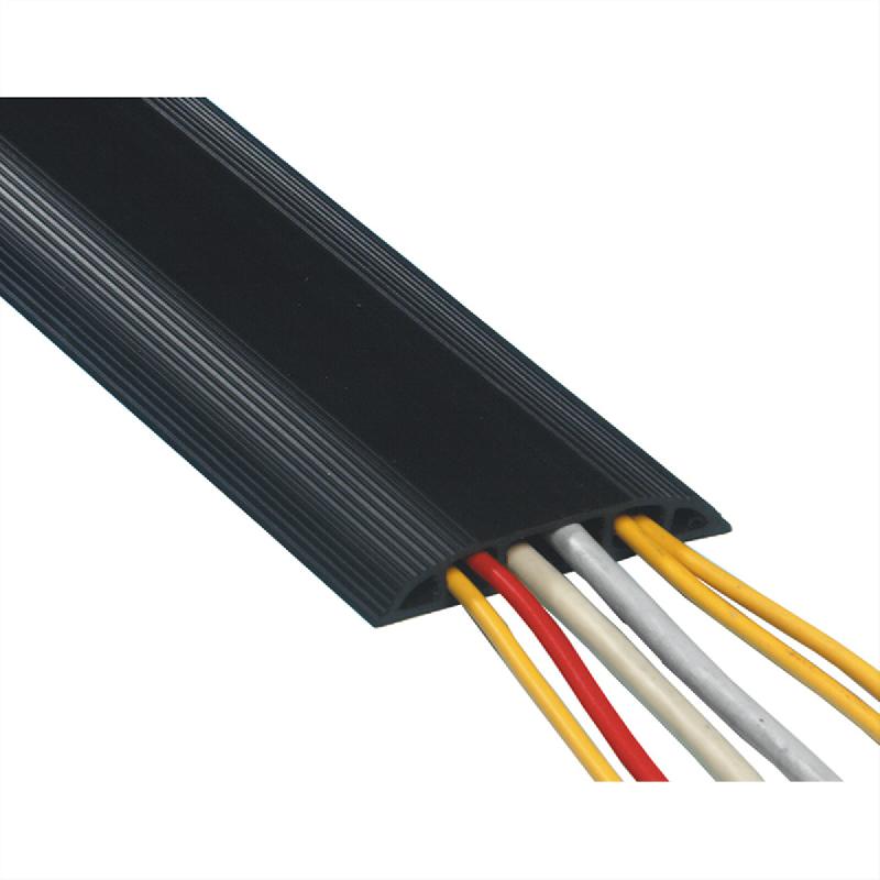 DATAFLEX Pont pour câbles, noir, 1,5 m_0