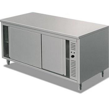 Étuve chauffante en inox - +30°C/+80°C - Profondeur 700 mm - Disponible avec ou sans dosseret_0