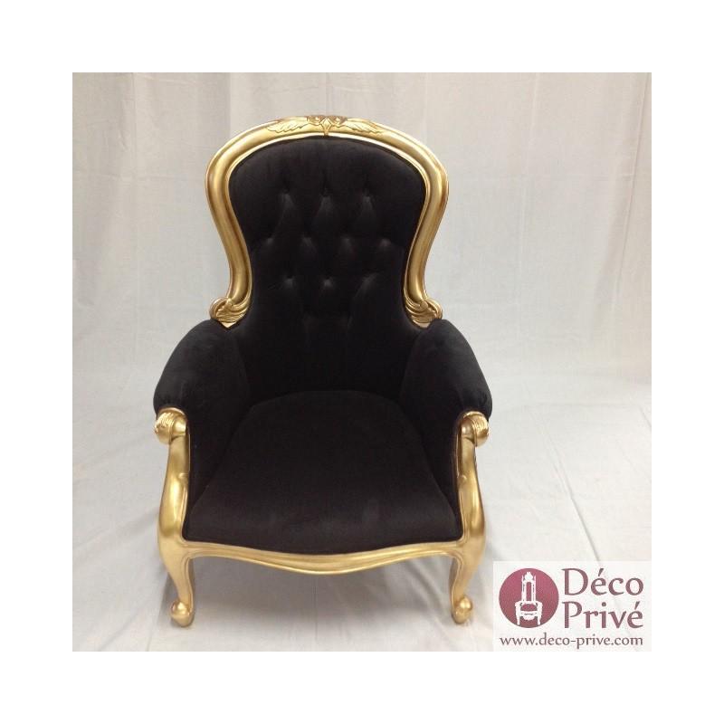 FAUTEUIL GRANDFATHER NOIR_0