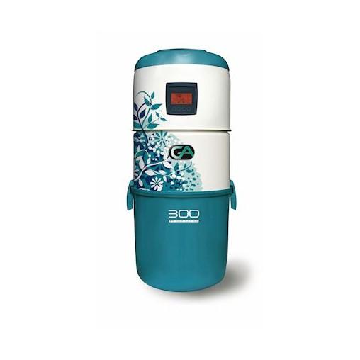 GA300 - Aspirateur centralisé Aldes avec écran LCD - 300m², 1700W, 64dB, cuve 20L - Réf : 31082415_0
