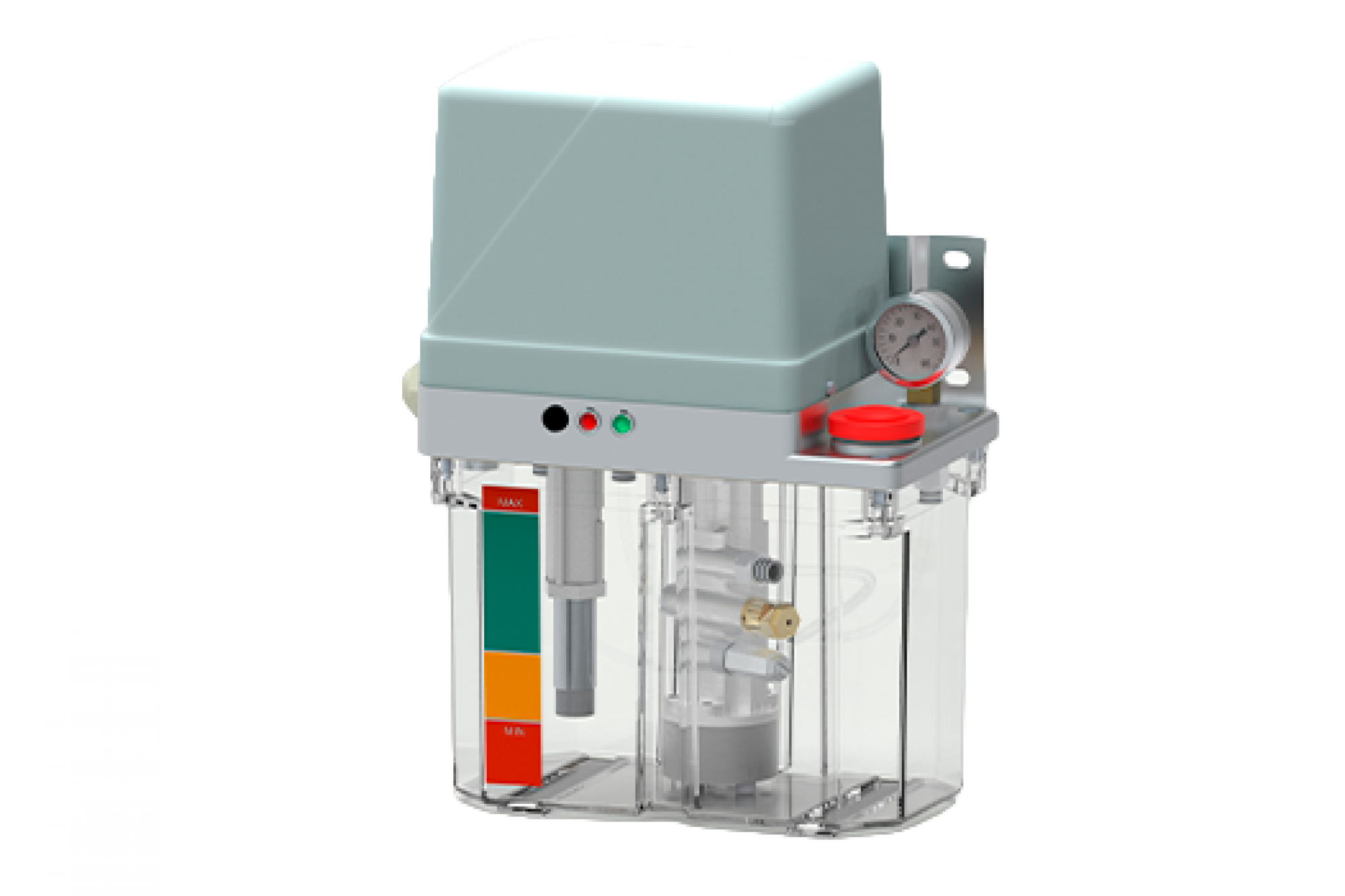 Gamme de pompes IN-GE341 - Pour systèmes monoligne volumétriques avec graisse fluide NLGI00 et NLGI000_0