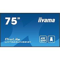 Iiyama LH7575UHS-B1AG Écran d'affichage dynamique Écran plat de signalisation numérique 190,5 cm (75