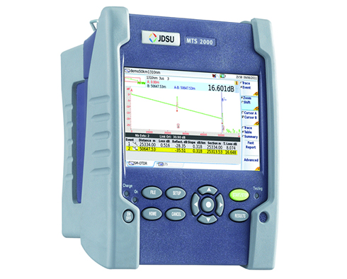 Plateforme modulaire MTS 2000 - testeur portable pour réseaux fibre optique avec écran tactile et modules évolutifs_0