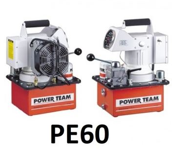 Pompe électrique portable PE60 - mise en tension de vérin S/E D/E, applications lourdes et démarrages faible voltage_0