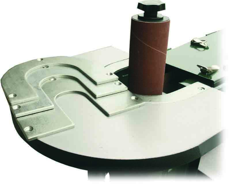 Ponceuse de chant HP-ES6108 Holzprofi - ponçage curviligne et chanfrein avec table inclinable_0