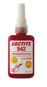 PRODUIT D'ÉTANCHÉITÉ DES RACCORDS FILETÉS LOCTITE 542 POUR RACCORDS FILETÉS MÉTALLIQUES FINS