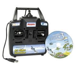 SIMULATEUR DE VOL AVEC GAME COMMANDER IKARUS EASYFLY 4 STARTER EDITION