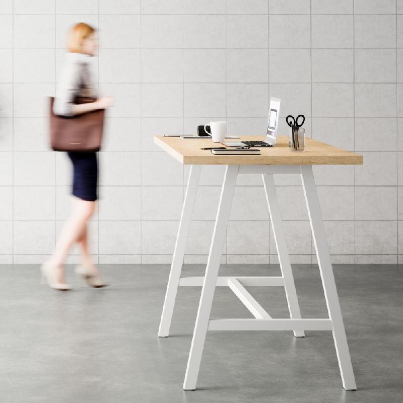 Table haute pieds métal COHESION Buronomic_0