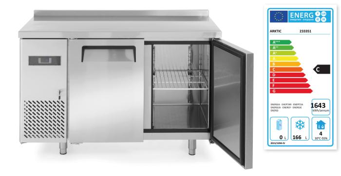 Table réfrigérée négative groupe a gauche avec deux portes kitchen line 220l - 233351_0
