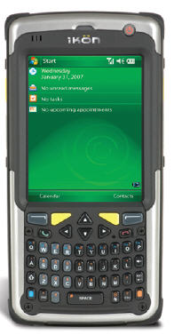 Terminal portable Psion Teklogix Ikôn - PDA durci avec HSDPA 3G, GPS, WiFi, Bluetooth, écran VGA et appareil photo_0