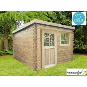 Abri de jardin en bois autoclave 28mm - s8332-1-sans plancher_0