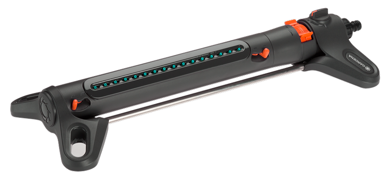 Arroseur oscillant AquaZoom M - Arrosage de 9 à 250 m² - Portée réglable de 3 à 18 m - Largeur de 3 à 14 m_0