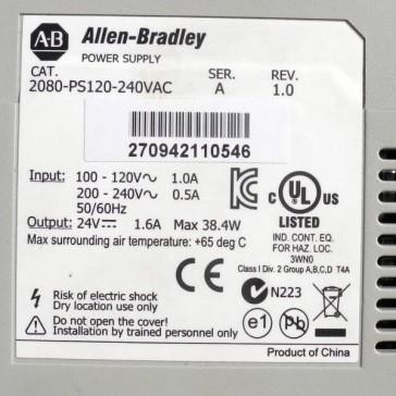 Automate Micro 800 - Alimentation 2080-PS120-240VAC - 120/240V CA à 24V CC - Rockwell Automation_0