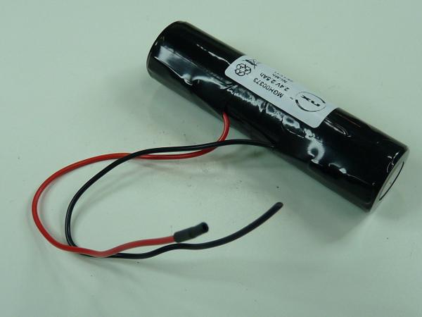 Batterie Nimh 2x SC NX 2S1P ST4 - 2.4V 3000mAh avec fils - Marque NX_0