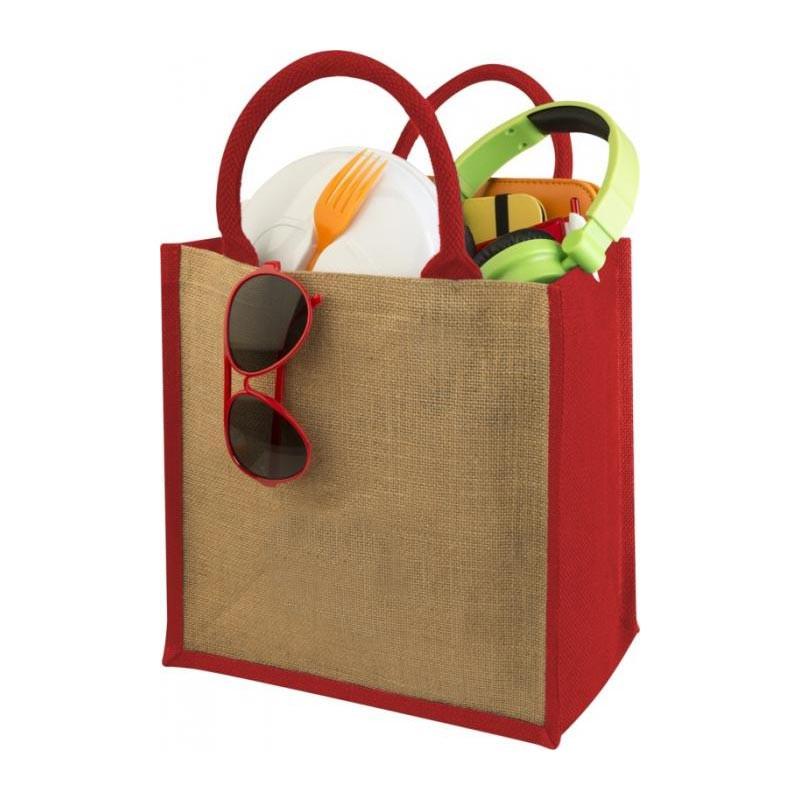 Cabas en toile de jute Durbell - Sacs publicitaires écologiques_0