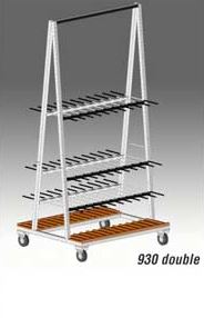 Chariot 930 double face  pour profils stockage horizontal_0