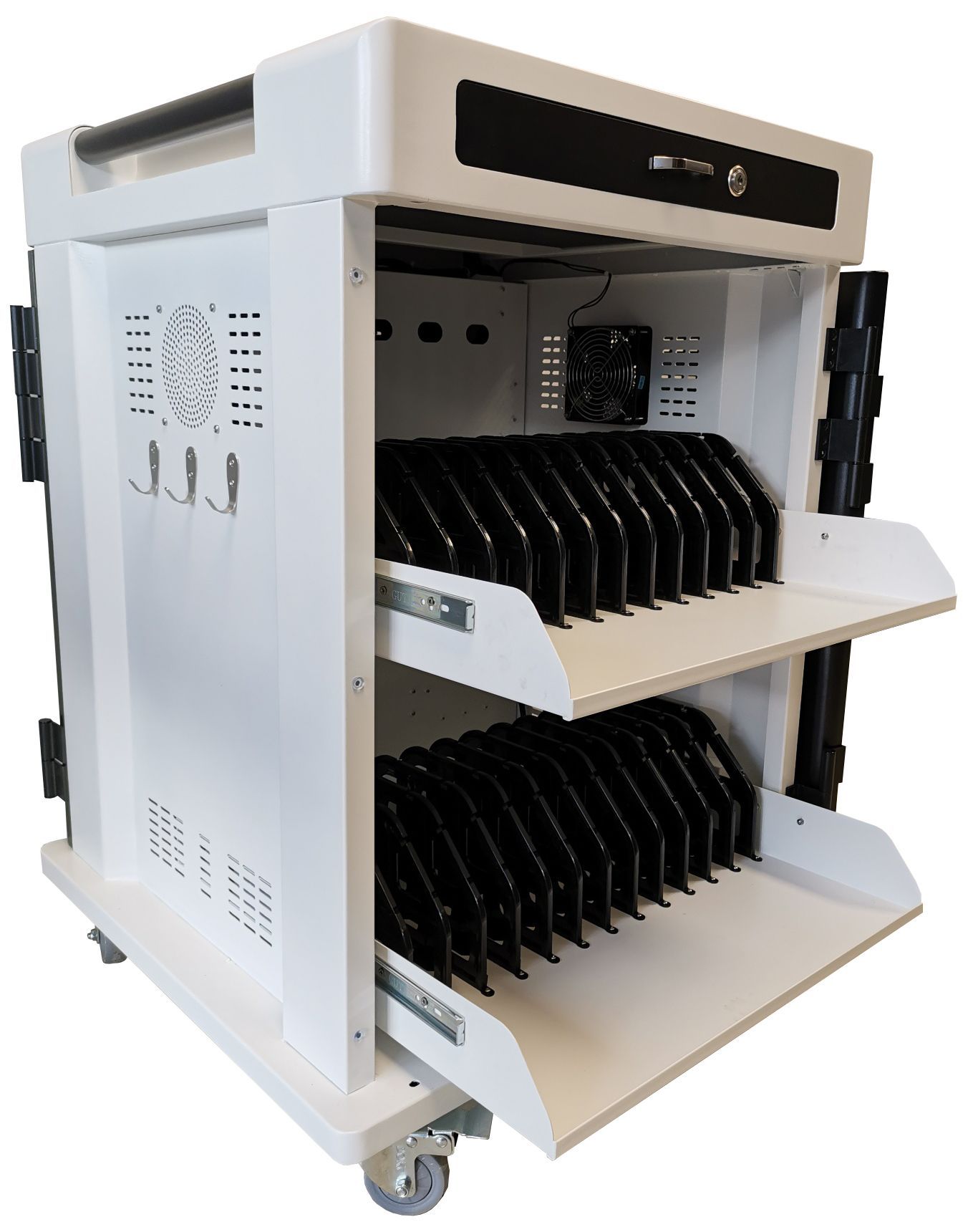 Chariot multimédia - 24 tablettes et/ou PC - Cartice 24 - Chargement sécurisé et intelligent_0