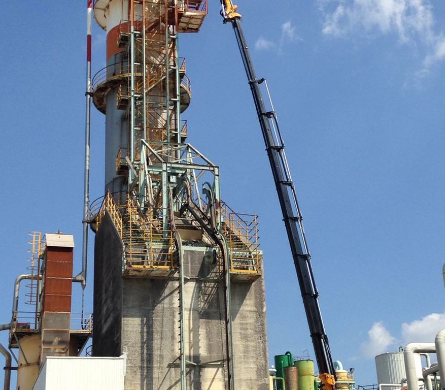 Grue auxiliaire Big 2255 - Effer - portée verticale jusqu'à 55m_0