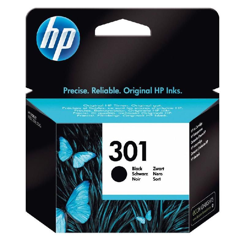 HEWLETT PACKARD CARTOUCHE D'ENCRE 301 (CH561EE) - COULEUR: NOIR